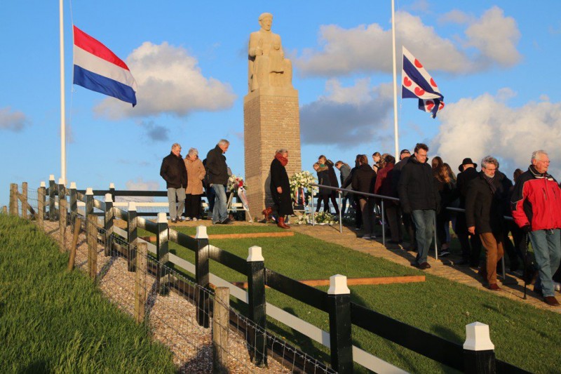 Herdenking verzetsmonument Soensterdijk