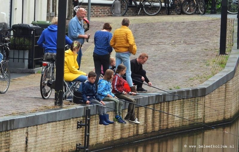 Geslaagde viswedstrijd voor de jeugd in Kollum