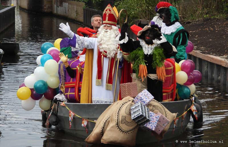 Groot feest tijdens intocht Sinterklaas