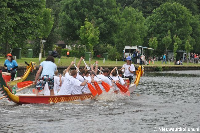 Drakenbootrace groot succes
