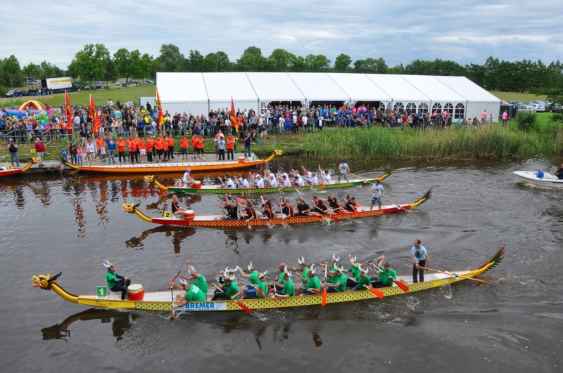 Open Fries kampioenschappen Drakenbootrace