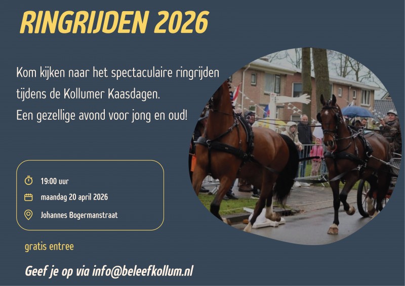 Ringrijden in Kollum