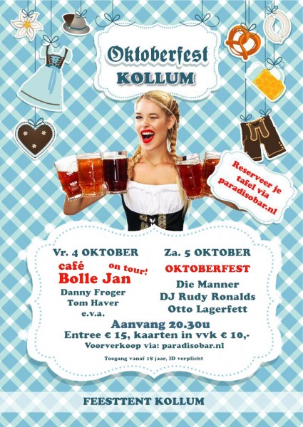 Twee dagen Oktoberfest in Kollum