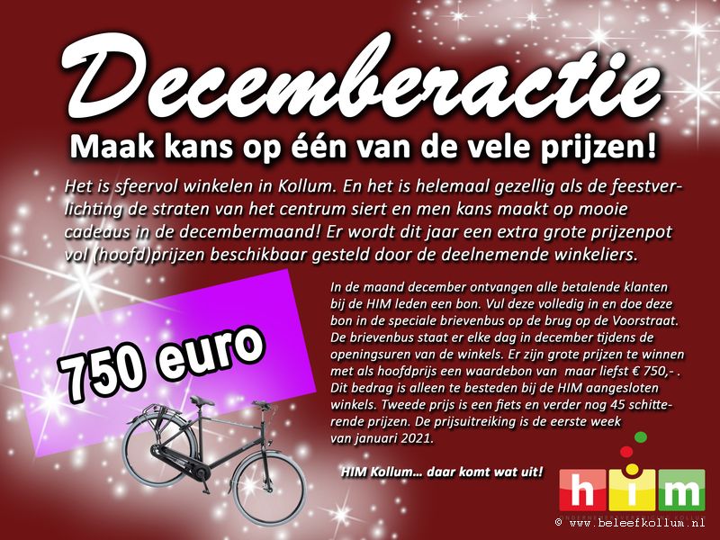 December Prijzenactie in Kollum