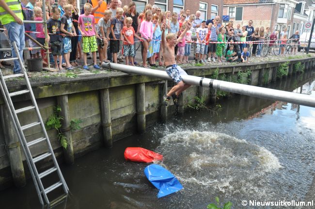 Veel waterpret tijdens Wet ‘n Wild in centrum Kollum!